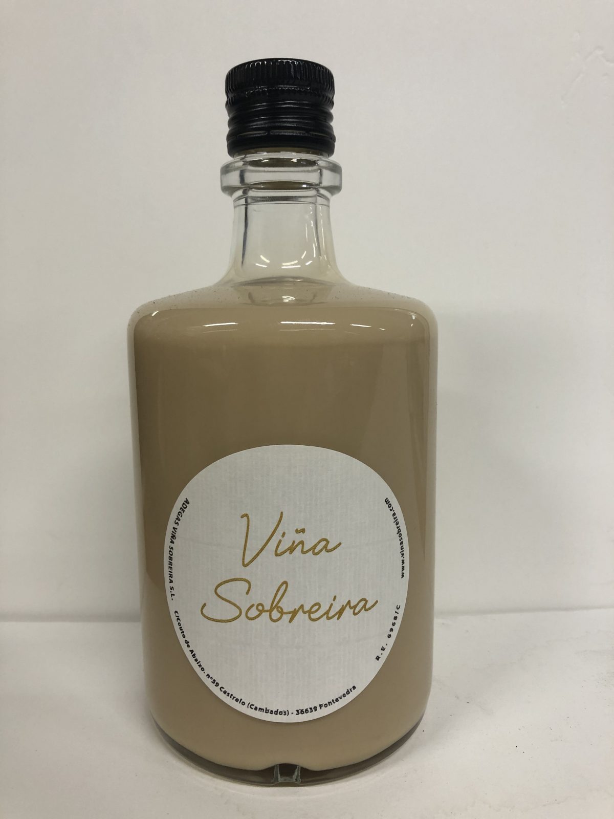 Crema Orujo Licor Viña Sobreira